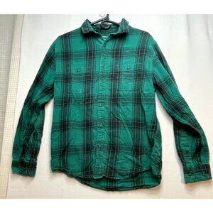 Urban Pipeline Ultimate flannel plaid shirt mens large long sleeve green